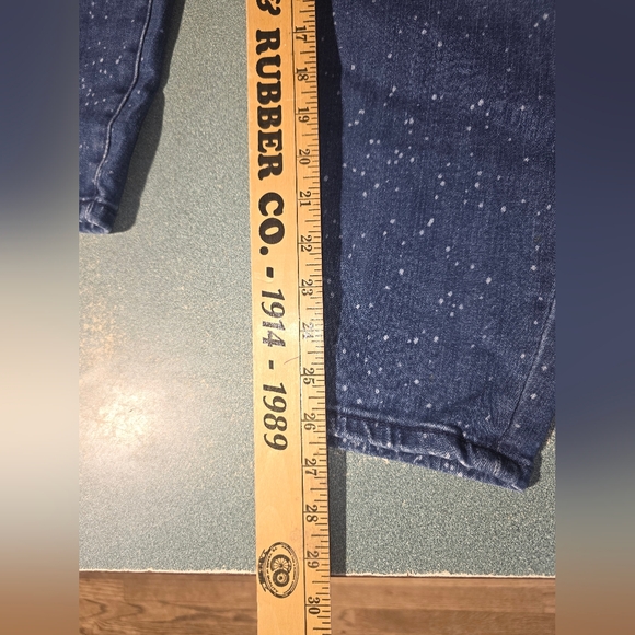 Judy blue Size 20W Relax relaxed fit paint splatter design jeans - Picture 7 of 14